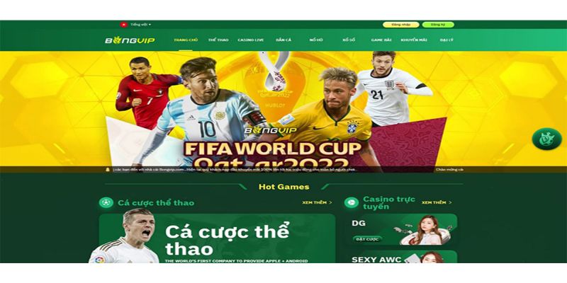 Khám phá nhà cái uy tín Bongvip, nơi cung cấp đa dạng sản phẩm cá cược từ thể thao đến casino trực tuyến. Tìm hiểu các ưu điểm nổi bật và trải nghiệm!